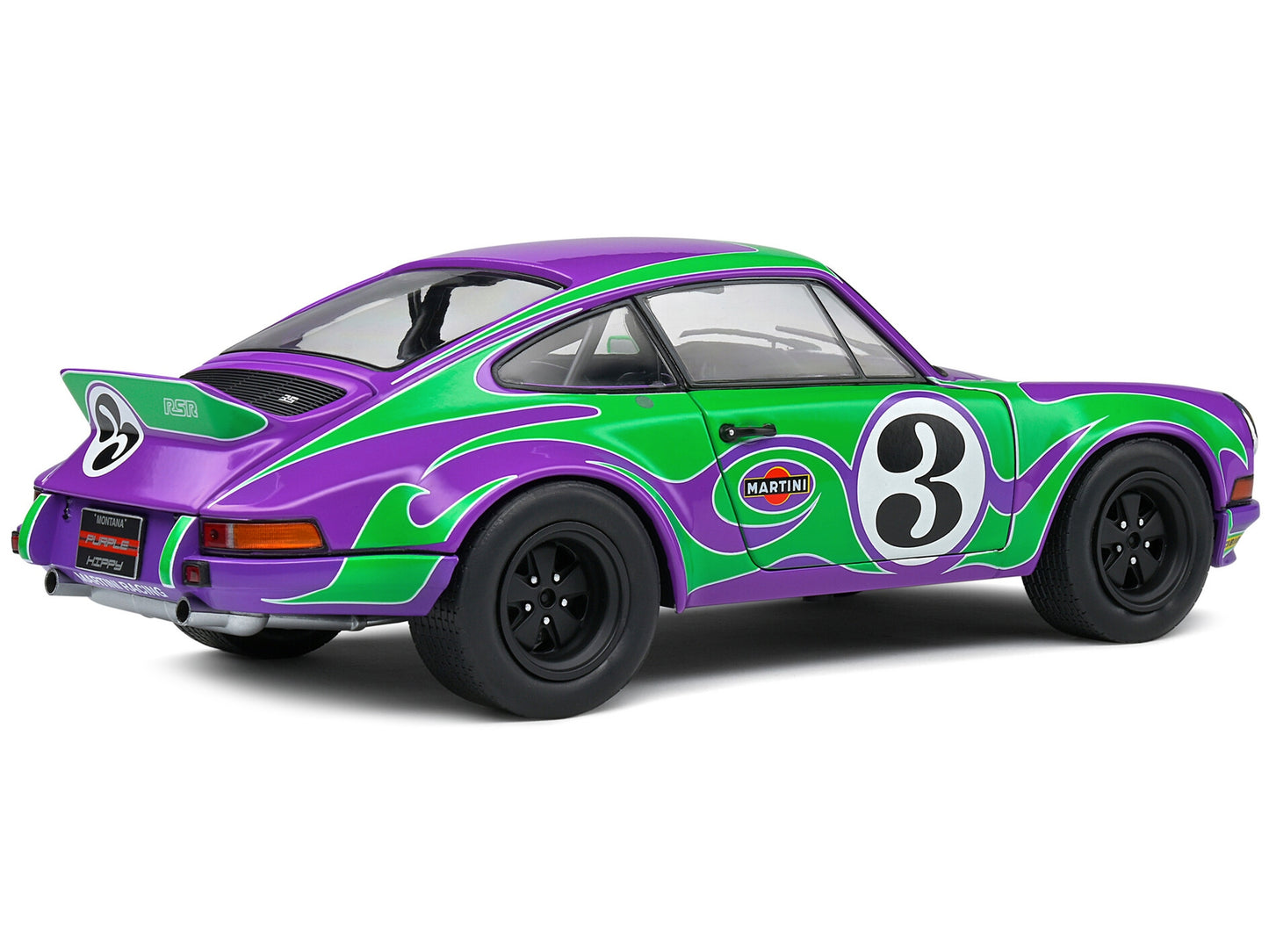 1973 Porsche 911 RSR #3 "Purple Hippy Tribute" "Competition" - Premium Porsche Models from Solido - Just $117.99! Shop now at Rapidvehicles