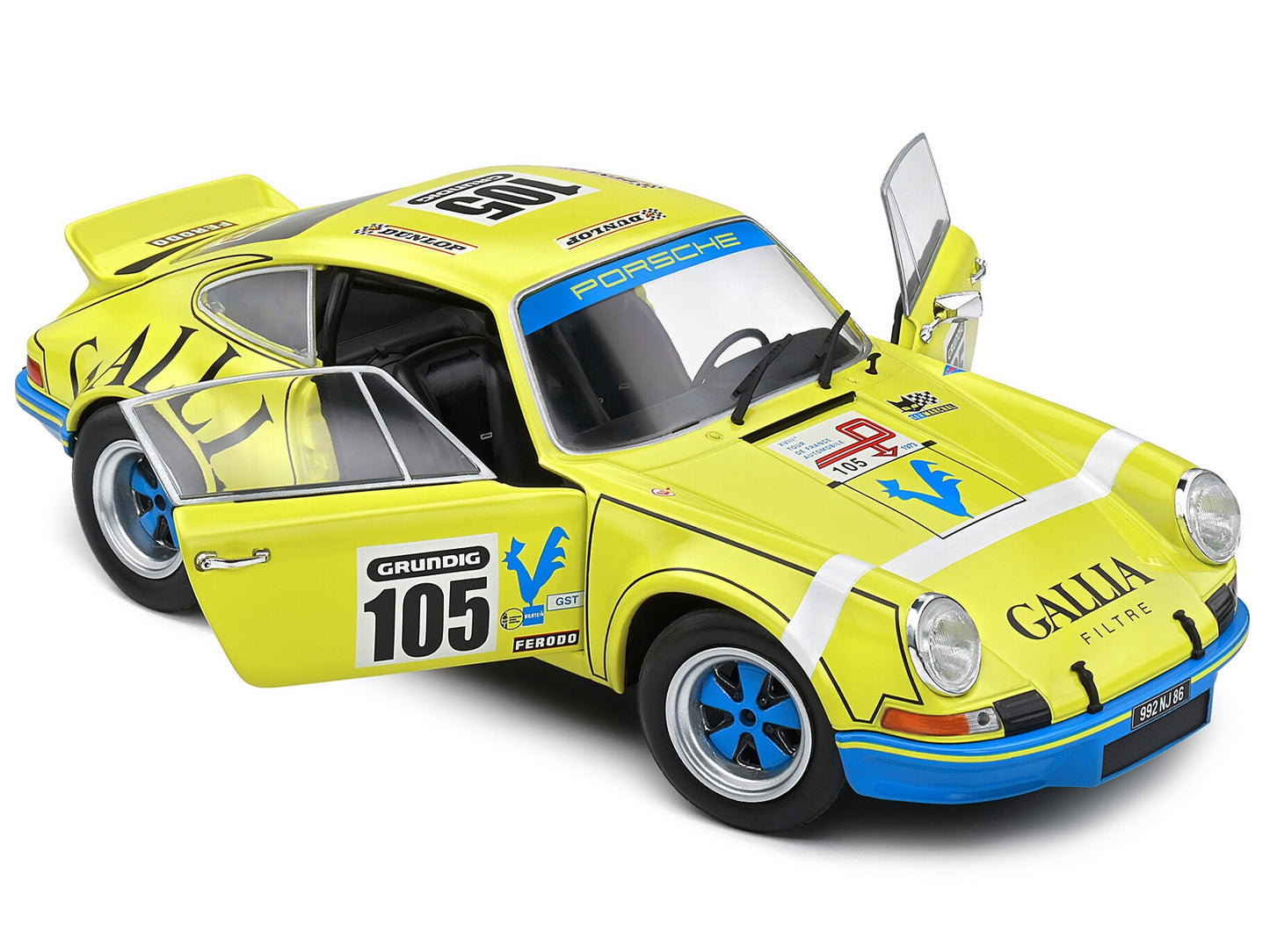 Porsche 911 RSR #105 Jean-Louis Lafosse - J. P.Angoulet "Tour de - Premium Porsche Models from Solido - Just $118.99! Shop now at Rapidvehicles