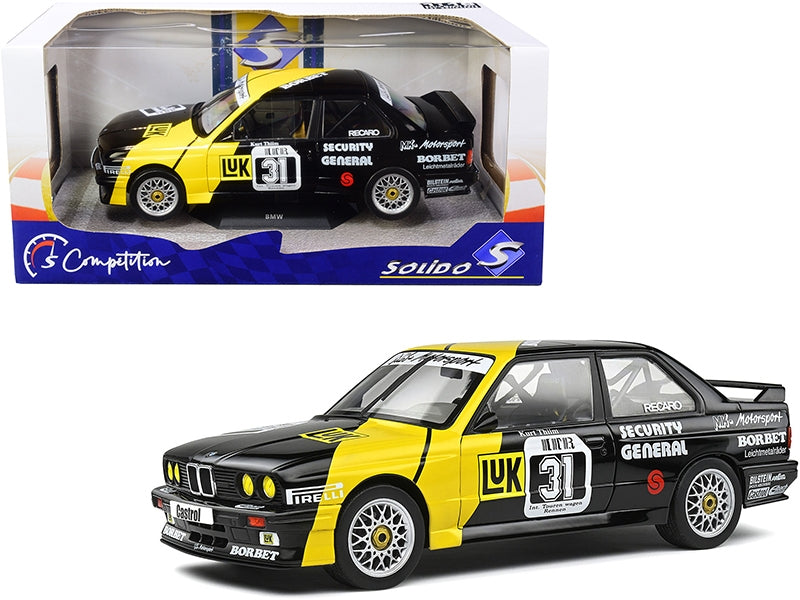 BMW E30 M3 #31 Kurt Thiim "LuK" DTM Deutsche Tourenwagen Masters (1988) "Competition" Series 1/18 Diecast Model Car by Solido - Premium BMW Models from Solido - Just $92.39! Shop now at Rapidvehicles