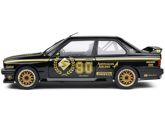 1990 BMW E30 M3 Black "Solido 90th Anniversary" Livery Limited - Premium BMW Models from Solido - Just $117.99! Shop now at Rapidvehicles