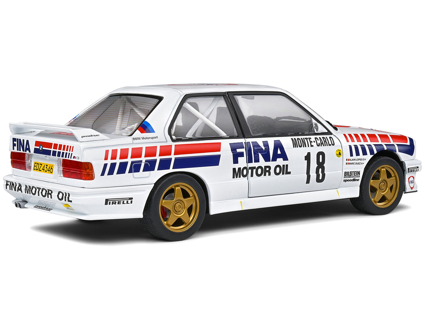 BMW E30 M3 Gr.A #18 Marc Duez - Alain Lopes "Rally Monte-Carlo" - Premium Rally Models from Solido - Just $106.19! Shop now at Rapidvehicles