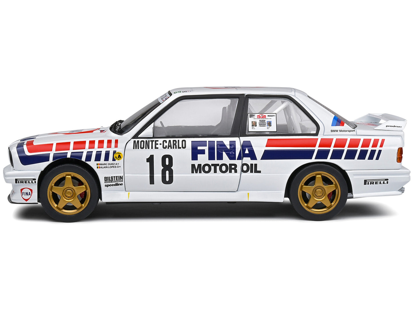 BMW E30 M3 Gr.A #18 Marc Duez - Alain Lopes "Rally Monte-Carlo" - Premium Rally Models from Solido - Just $106.19! Shop now at Rapidvehicles