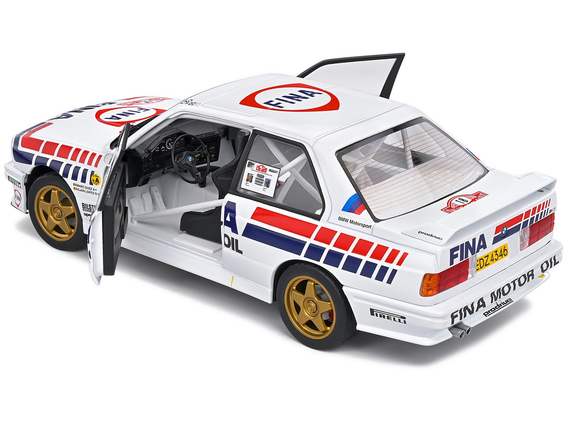 BMW E30 M3 Gr.A #18 Marc Duez - Alain Lopes "Rally Monte-Carlo" - Premium Rally Models from Solido - Just $106.19! Shop now at Rapidvehicles