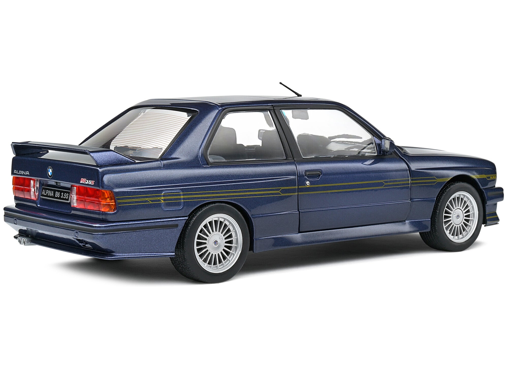 1990 BMW E30 M3 Alpina B6 3.5S Mauritus Blue Metallic 1/18 Diecast Model Car by Solido - Premium BMW Models from Solido - Just $87.99! Shop now at Rapidvehicles