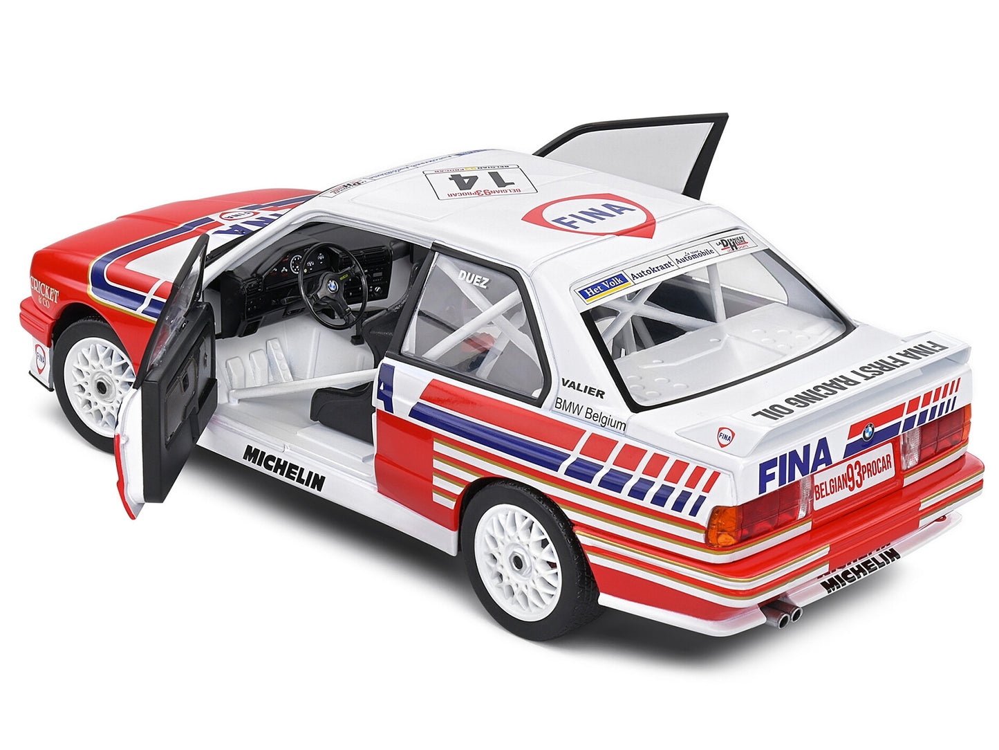 BMW E30 M3 #14 Marc Duez "Belgian Procar Championship" (1993) - Premium BMW Models from Solido - Just $100.79! Shop now at Rapidvehicles