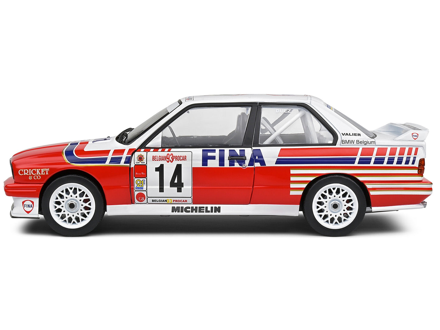 BMW E30 M3 #14 Marc Duez "Belgian Procar Championship" (1993) - Premium BMW Models from Solido - Just $100.79! Shop now at Rapidvehicles