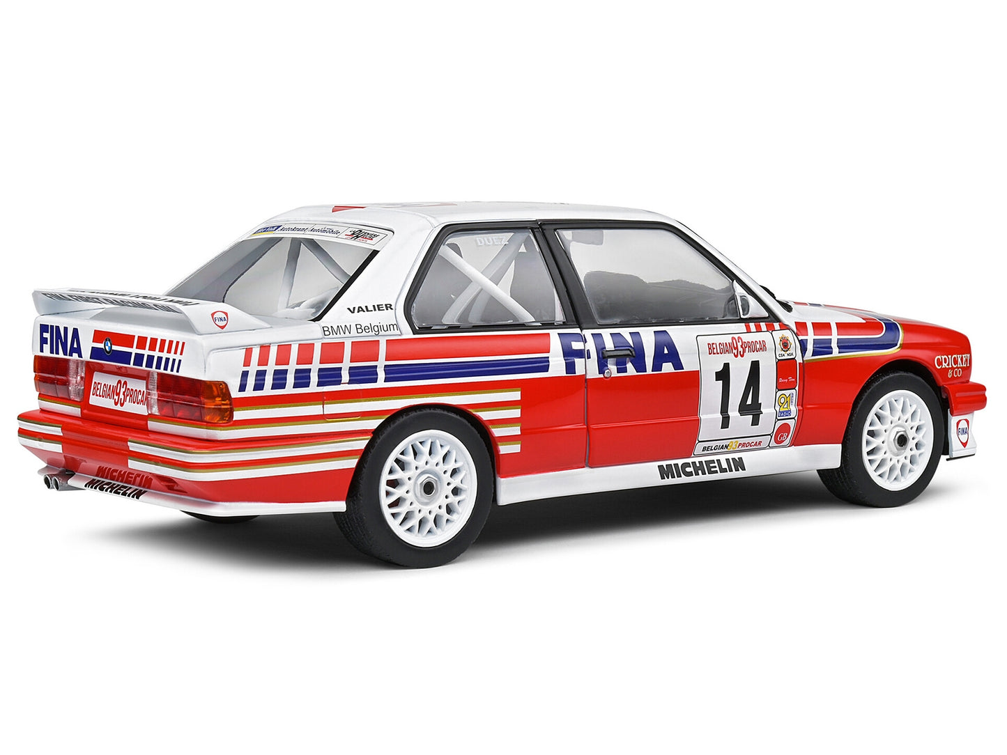 BMW E30 M3 #14 Marc Duez "Belgian Procar Championship" (1993) - Premium BMW Models from Solido - Just $100.79! Shop now at Rapidvehicles