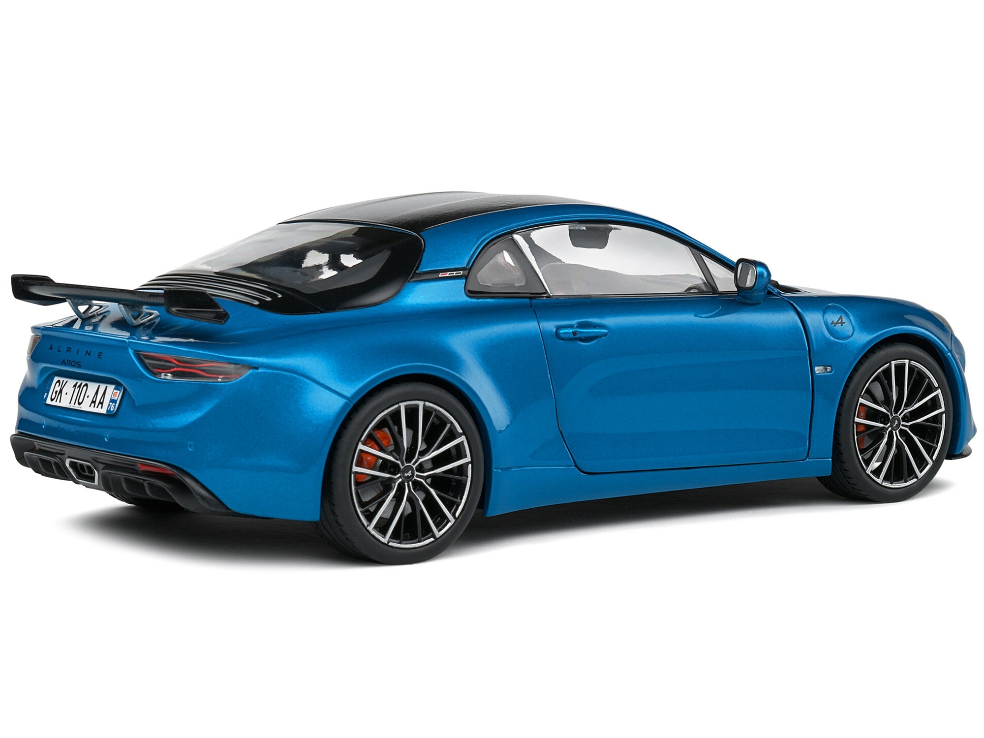 2023 Alpine A110S Pack Aero Bleu Alpine Blue Metallic with Black Top 1/18 Diecast Model Car by Solido - Premium Other from Solido - Just $86.22! Shop now at Rapidvehicles