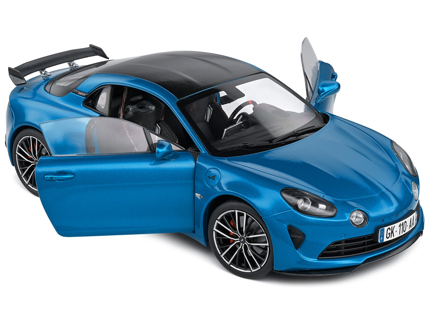 2023 Alpine A110S Pack Aero Bleu Alpine Blue Metallic with Black - Premium Other from Solido - Just $94.99! Shop now at Rapidvehicles