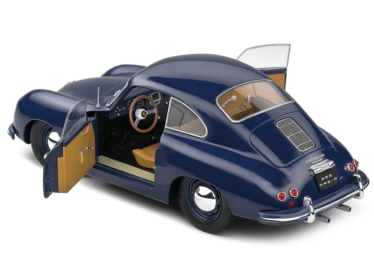 1953 Porsche 356 Pre-A Petrol Blue 1/18 Diecast Model Car by - Premium Porsche Models from Solido - Just $94.49! Shop now at Rapidvehicles