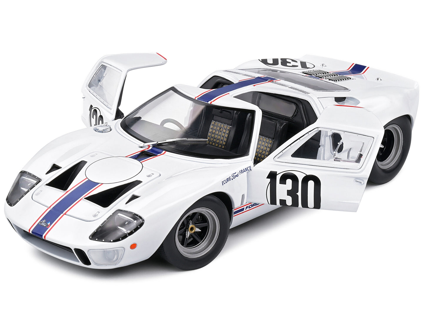 Ford GT40 MK1 #130 Henri Greder - Jean-Michel Giorgi "Targa - Premium Ford Models from Solido - Just $98.99! Shop now at Rapidvehicles