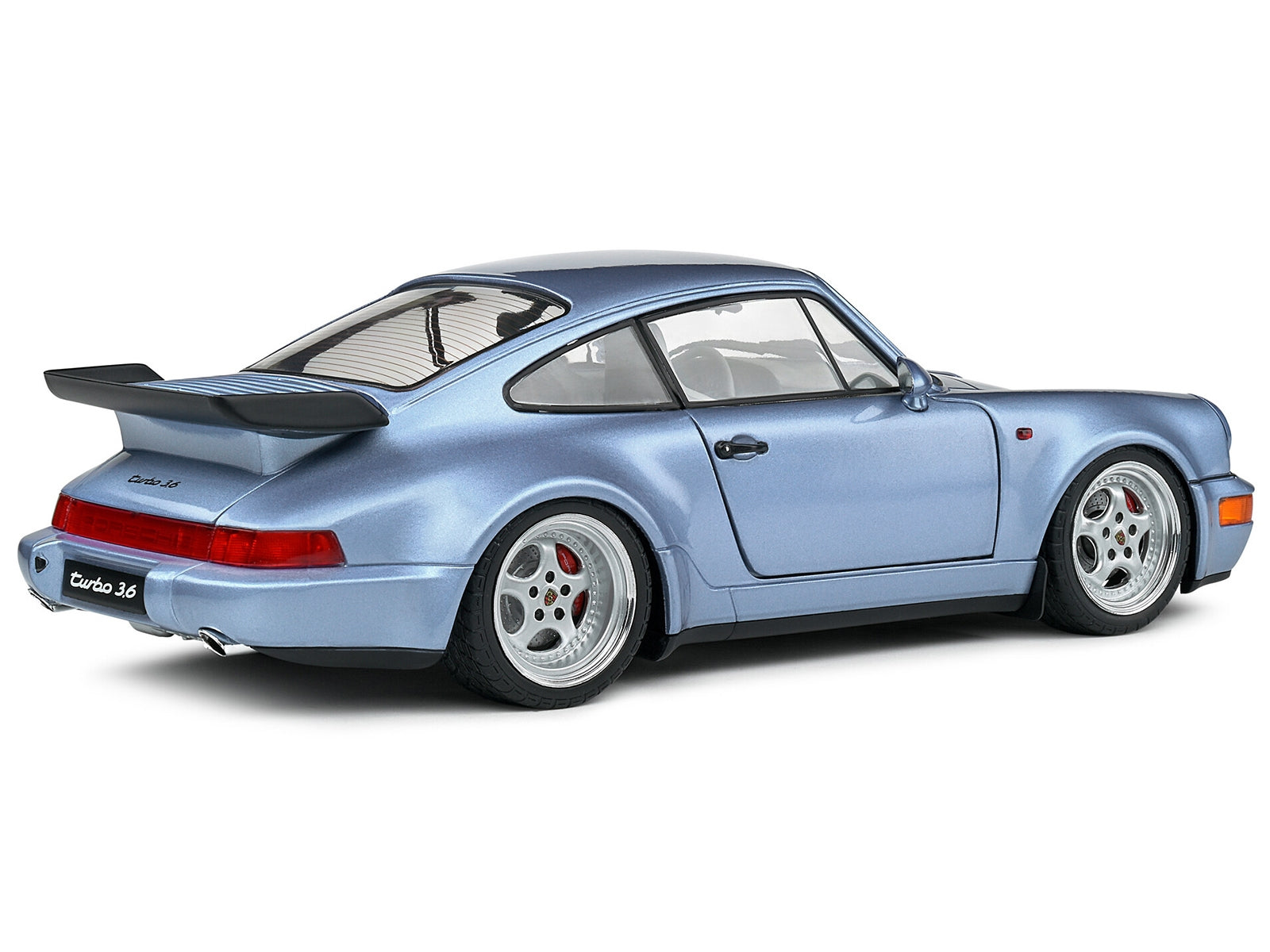 1990 Porsche 911 (964) Turbo Horizon Blue Metallic 1/18 Diecast Model Car by Solido - Premium Porsche Models from Solido - Just $87.99! Shop now at Rapidvehicles