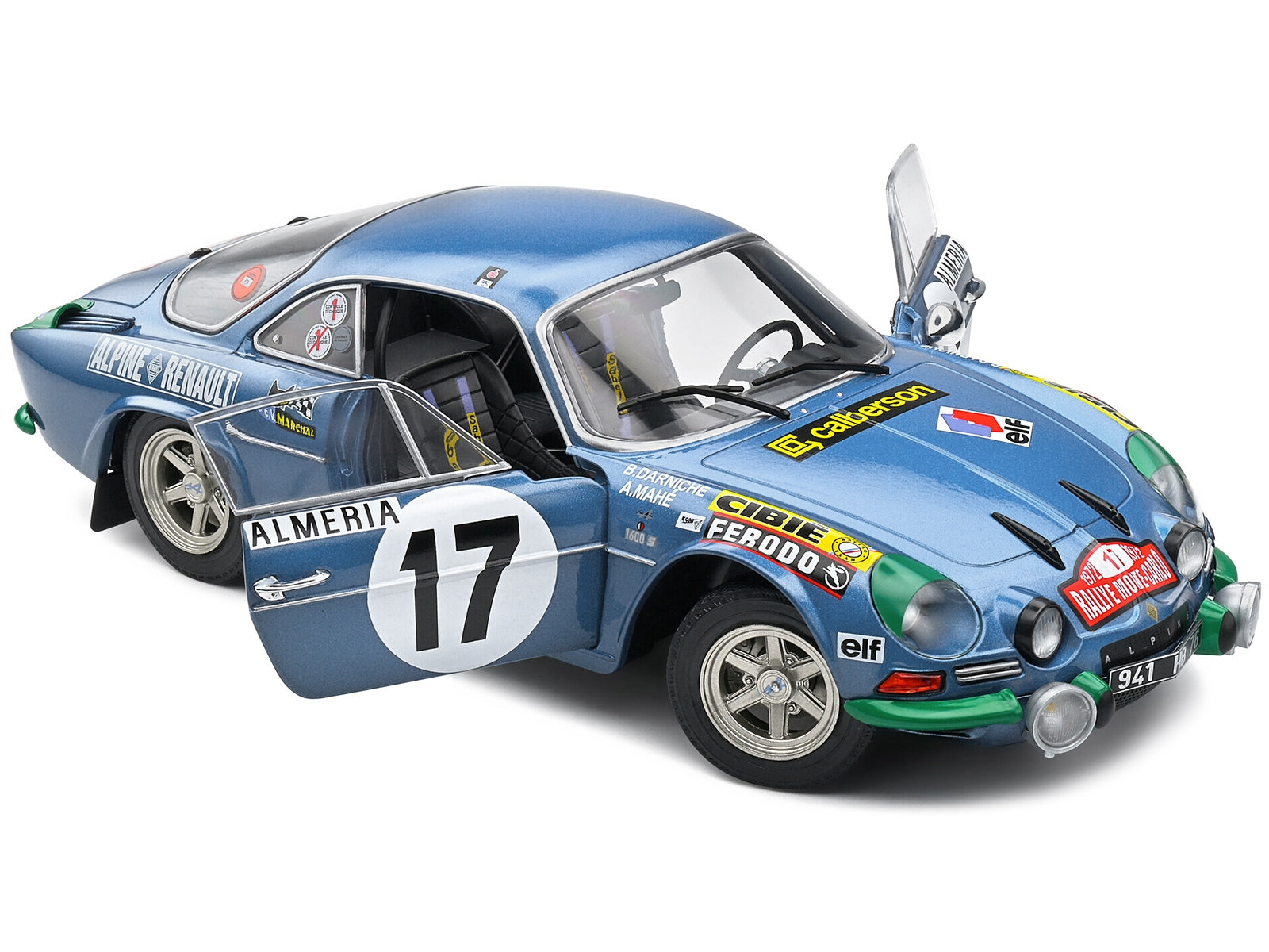 Alpine A110 1600S #17 Bernard Darniche - Alain Mahe "Rallye de - Premium Other from Solido - Just $117.99! Shop now at Rapidvehicles