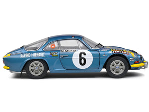 Alpine A110 1600S #6 Jean-Claude Andruet - Pierre Pagani "Rallye Montecarlo" (1972) "Competition" Series 1/18 Diecast Model Car by Solido - Premium Rally Models from Solido - Just $95.99! Shop now at Rapidvehicles