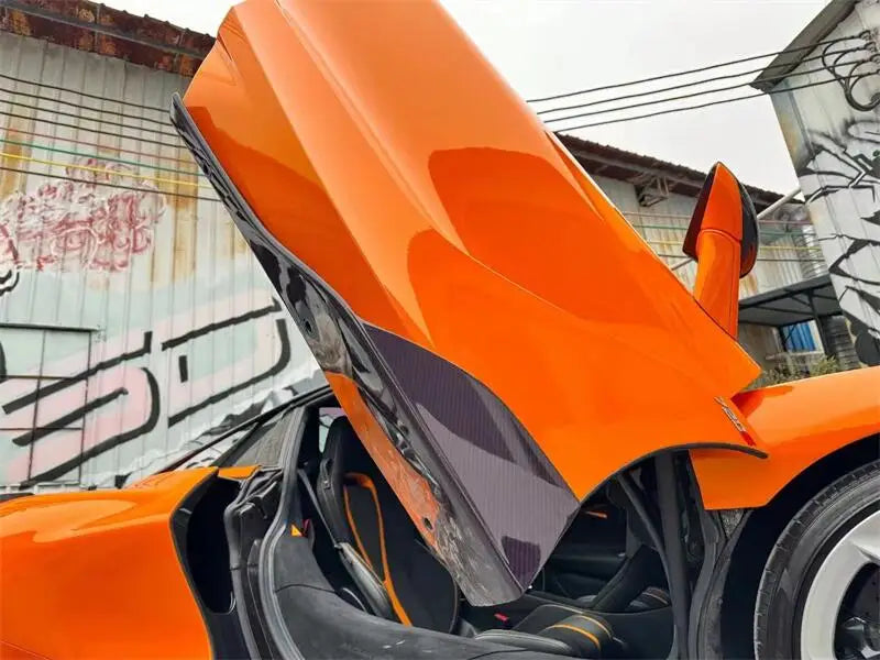 New McLaren 720S Bodykit Carbon Fiber 765LT Includes Front Bumper Side Skirt Rear Bumper Rear Wing Fender Exhaust All New