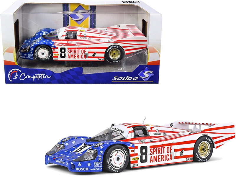 Porsche 956LH RHD (Right Hand Drive) #8 G. Follmer - J. Morton - - Premium Porsche Models from Solido - Just $111.99! Shop now at Rapidvehicles