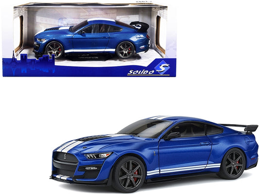 2020 Ford Mustang Shelby GT500 Fast Track Ford Performance Blue - Premium Mustang Models from Solido - Just $76.49! Shop now at Rapidvehicles