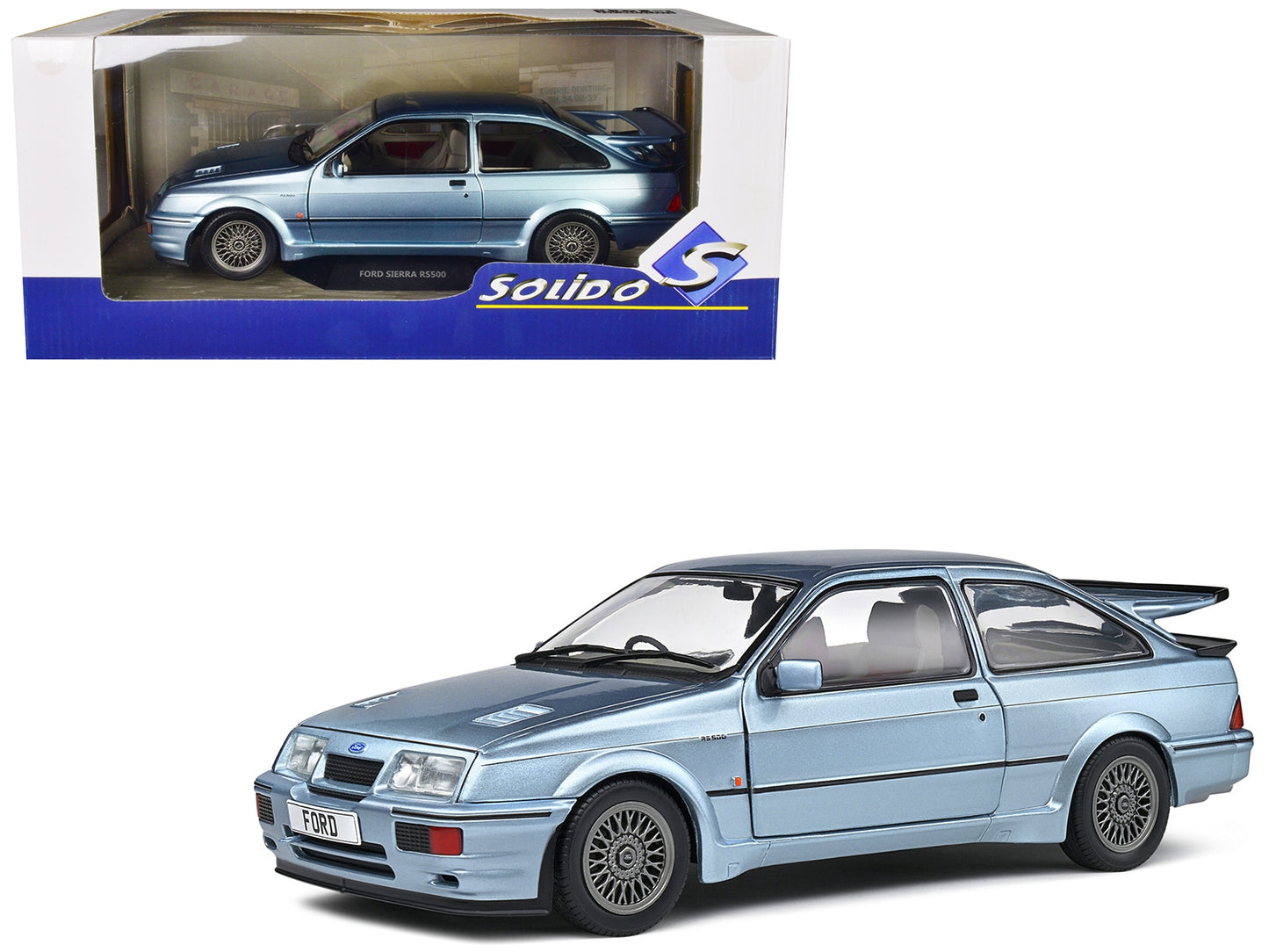 1987 Ford Sierra Cosworth RS500 RHD (Right Hand Drive) GlacierFREE SHIPPING IN US - Premium Ford Models from Solido - Just $84.99! Shop now at Rapidvehicles