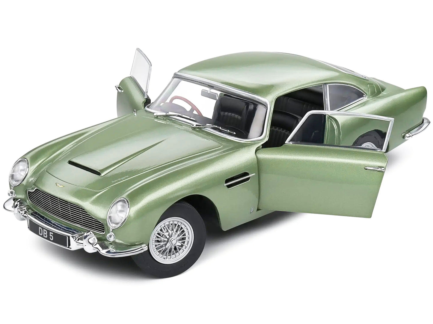 1964 Aston Martin DB5 RHD (Right Hand Drive) Porcelain Green - Premium Aston Martin Models from Solido - Just $94.49! Shop now at Rapidvehicles