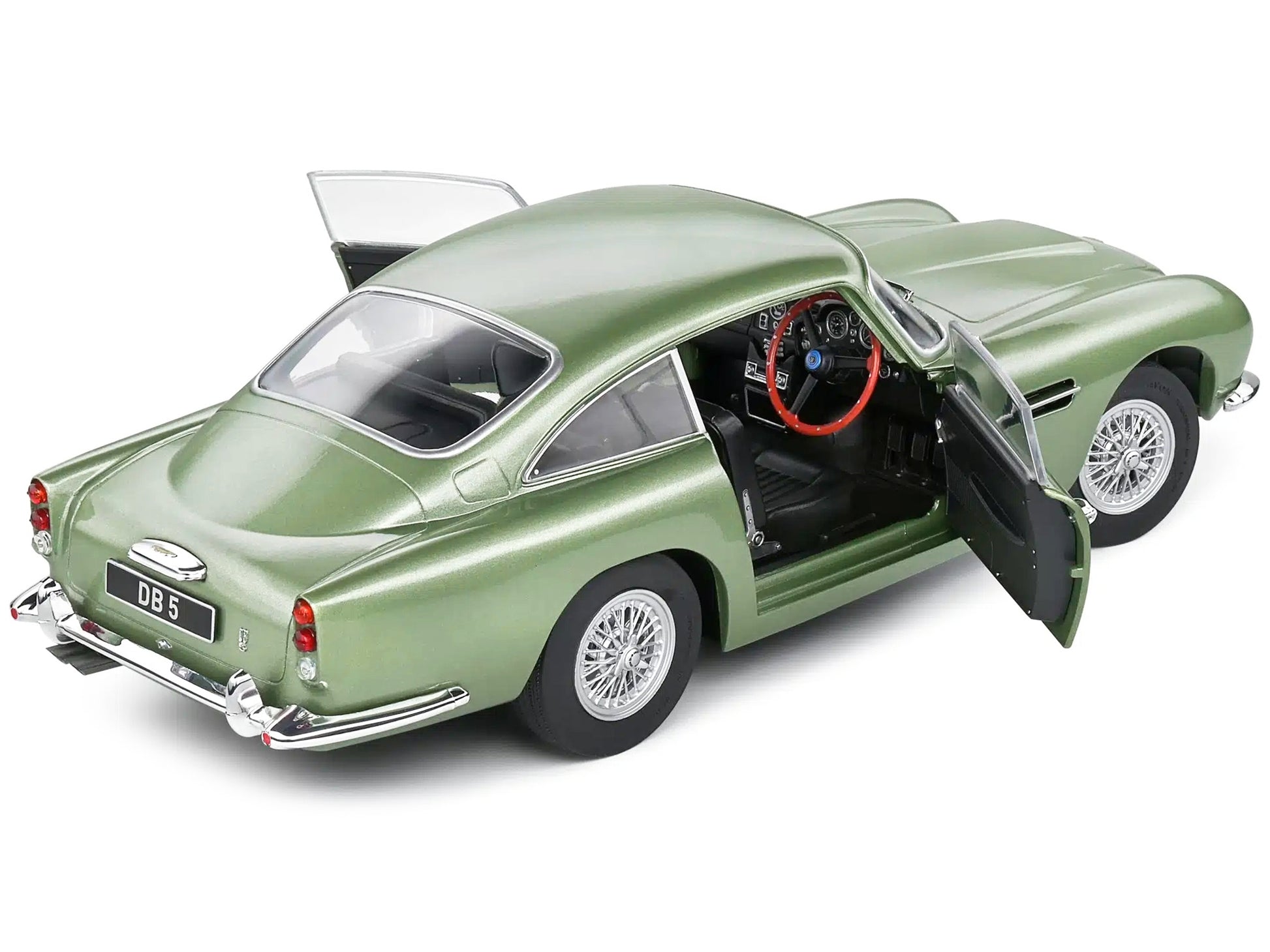 1964 Aston Martin DB5 RHD (Right Hand Drive) Porcelain Green - Premium Aston Martin Models from Solido - Just $94.49! Shop now at Rapidvehicles