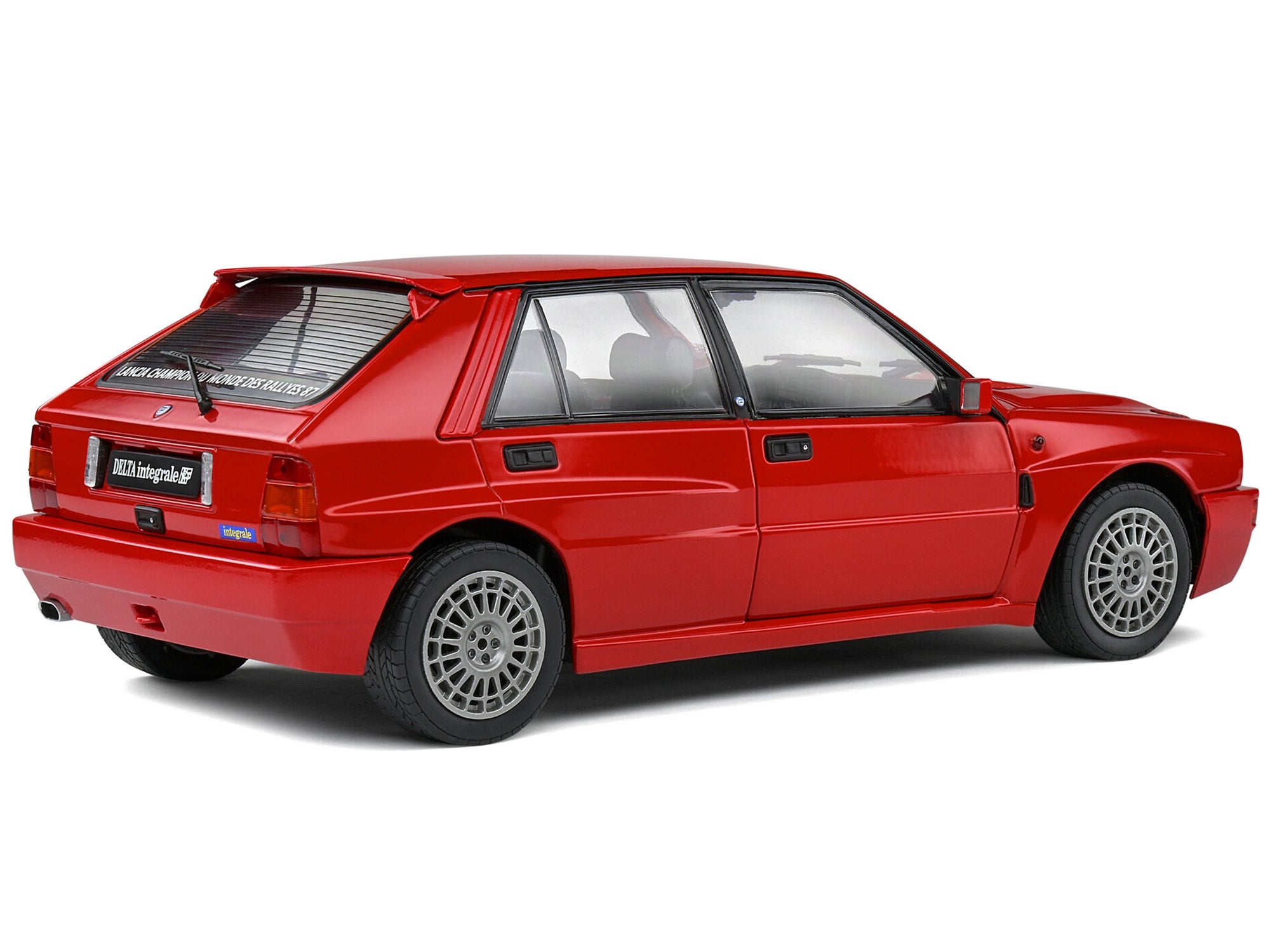 1991 Lancia Delta HF Integrale Rosso Corsa Red 1/18 Diecast Model Car by Solido - Premium Lancia Models from Solido - Just $99.99! Shop now at Rapidvehicles