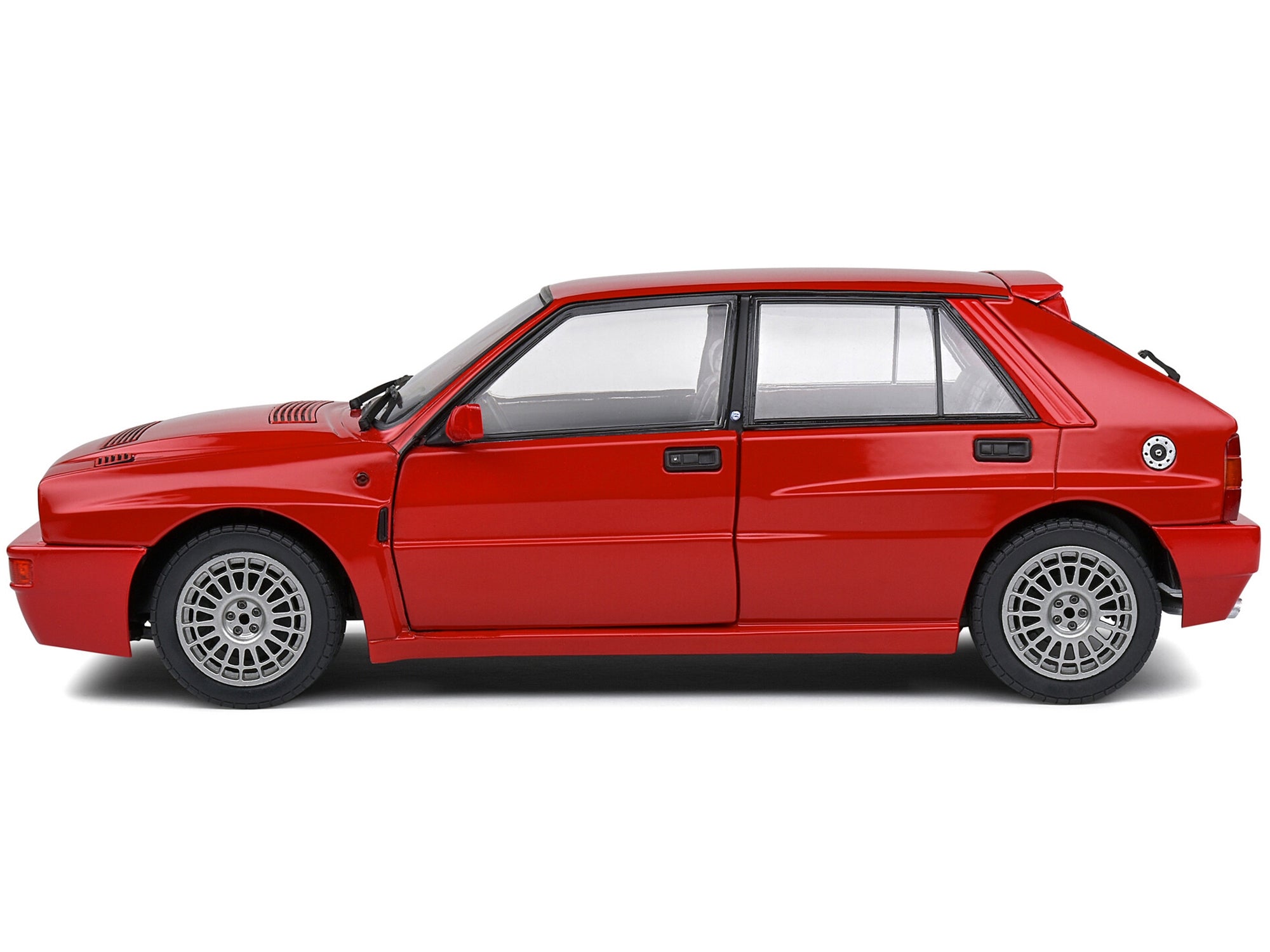 1991 Lancia Delta HF Integrale Rosso Corsa Red 1/18 Diecast Model Car by Solido - Premium Lancia Models from Solido - Just $99.99! Shop now at Rapidvehicles