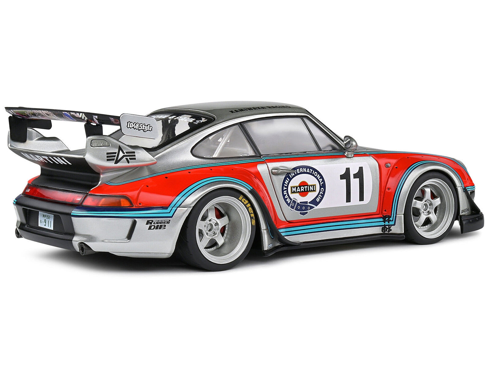 2020 RWB Bodykit #11 "Martini-Kamiwaza Racing" Silver Metallic - Premium Other from Solido - Just $118.99! Shop now at Rapidvehicles