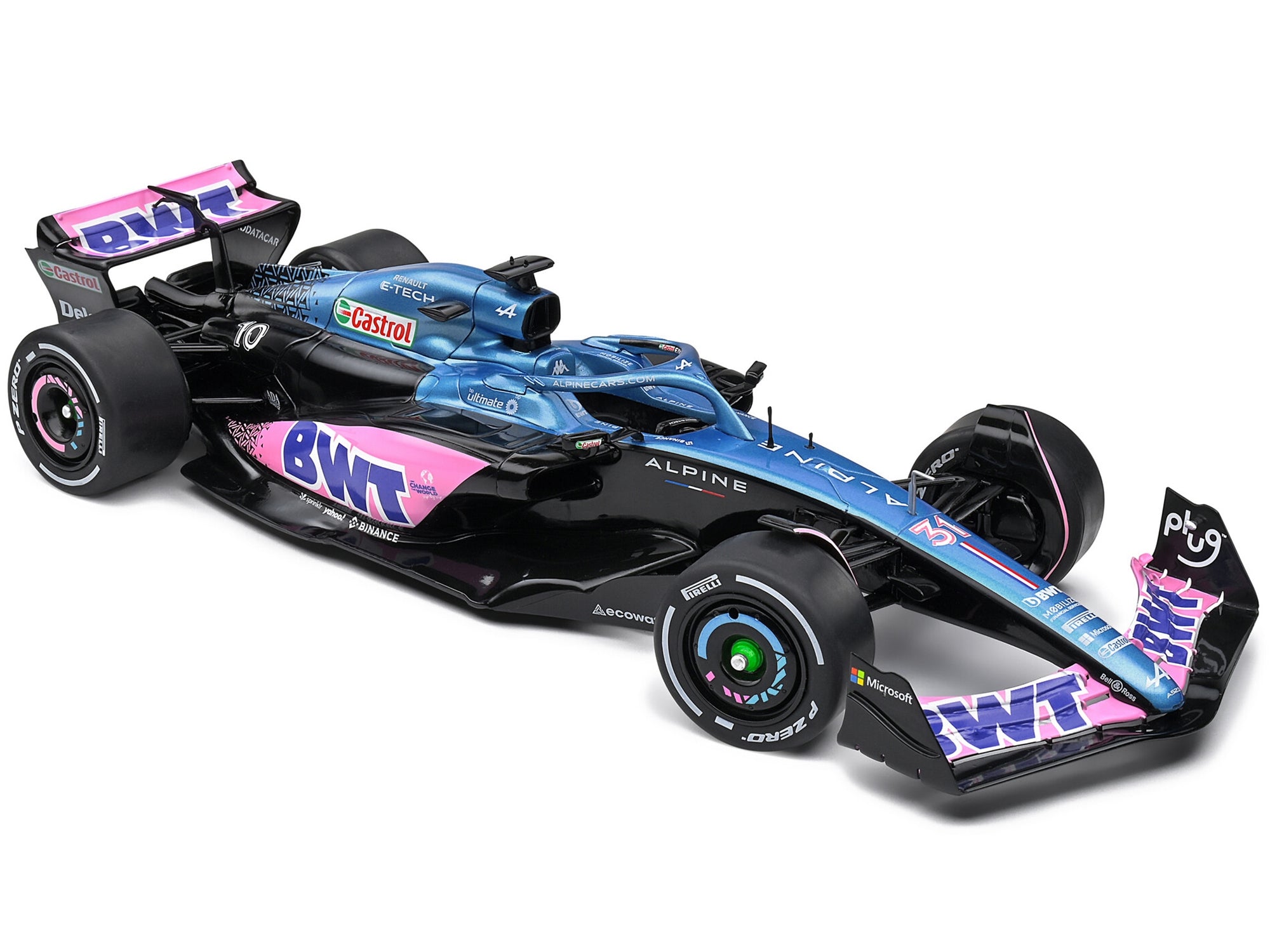 Alpine A523 Blue Edition "BWT" Formula One F1 "Presentation Version" (2023) "Competition" Series 1/18 Diecast Model Car by Solido - Premium Rally Models from Solido - Just $98.55! Shop now at Rapidvehicles