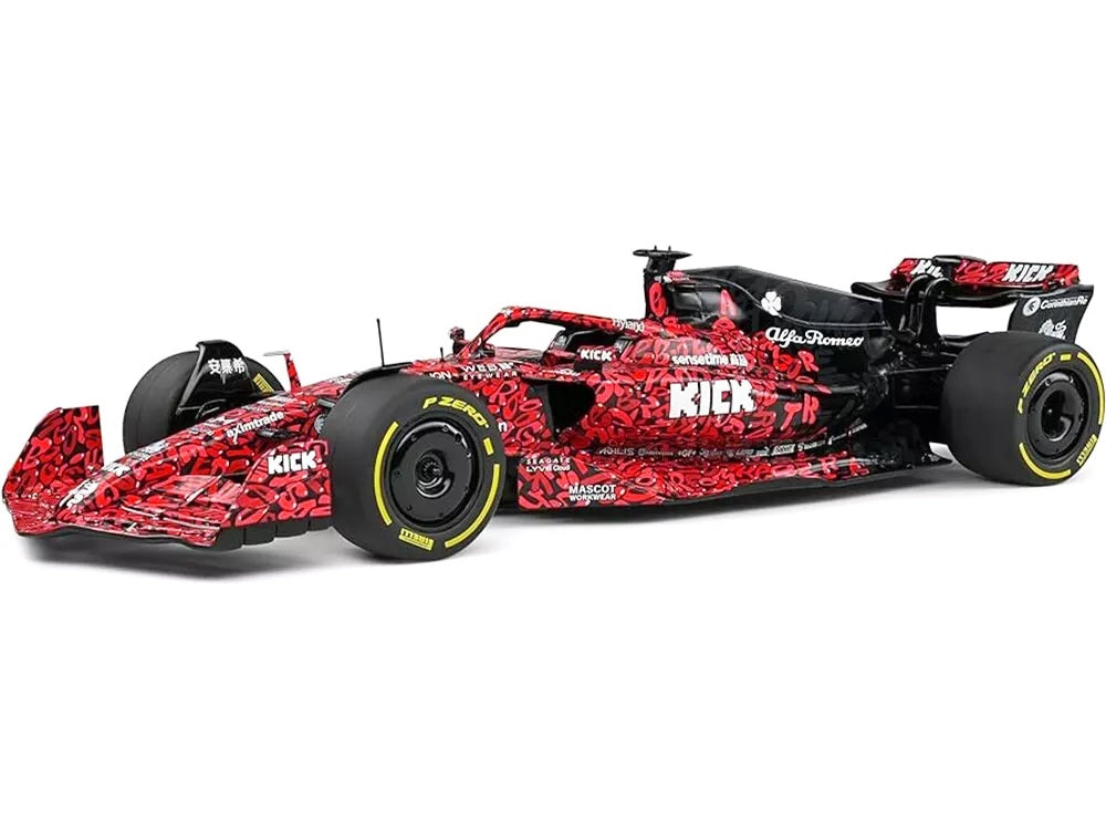 Alfa Romeo C43 "Alfa Romeo F1 Team x BOOGIE" Art Car Formula One - Premium Alfa Romeo Models from Solido - Just $111.99! Shop now at Rapidvehicles