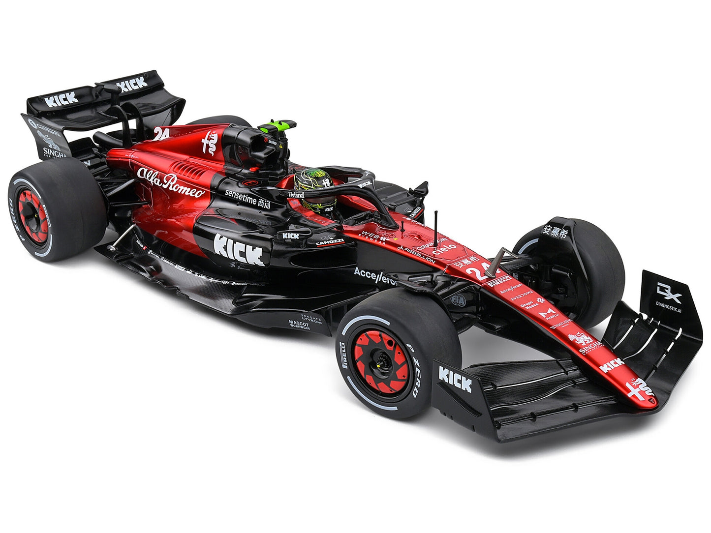 Alfa Romeo C43 #24 Zhou Guanyu "Formula One F1" Australian GP - Premium Formula 1 Models from Solido - Just $107.09! Shop now at Rapidvehicles