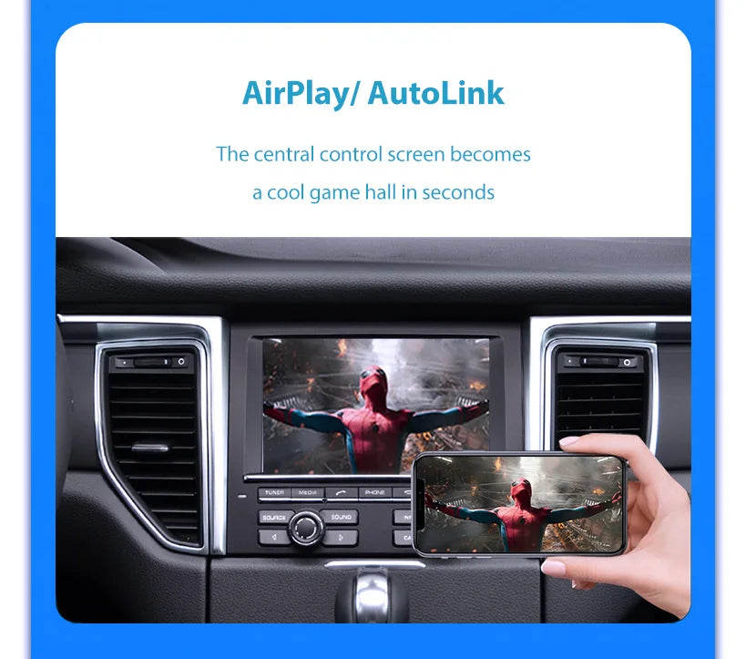 Wireless CarPlay 6.5" For Ferrari California T（15-18）Android mirror link AirPlay CarPlay function