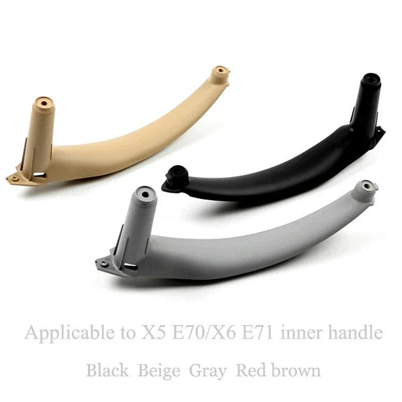 Color: Beige - Right rudder driving Inner Door Handle For BMW E70 - Premium Interior Parts from MCOUNUOLA - Just $19.79! Shop now at Rapidvehicles