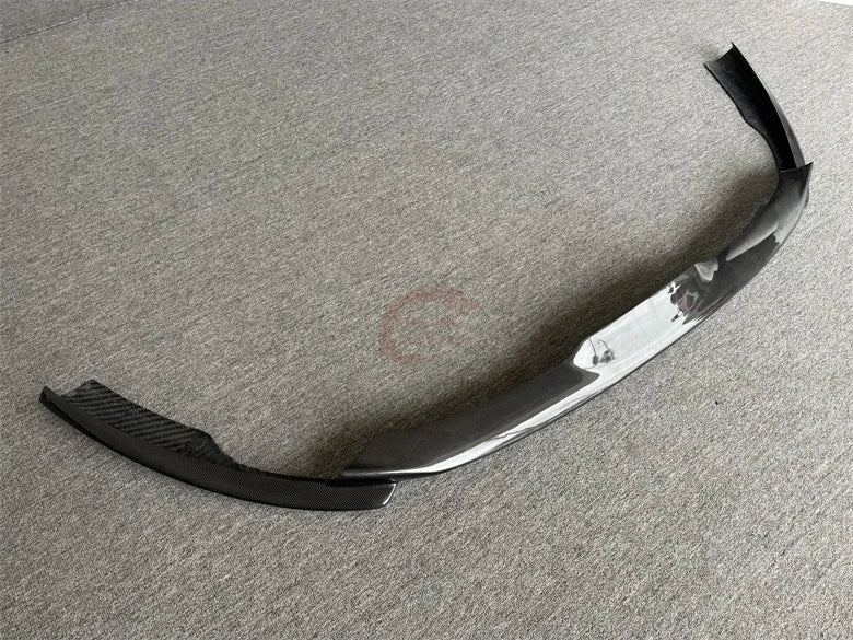 N Style Carbon Fiber Front Bumper Lip Front Bumper Spoiler Body Kit for Ferrari 812