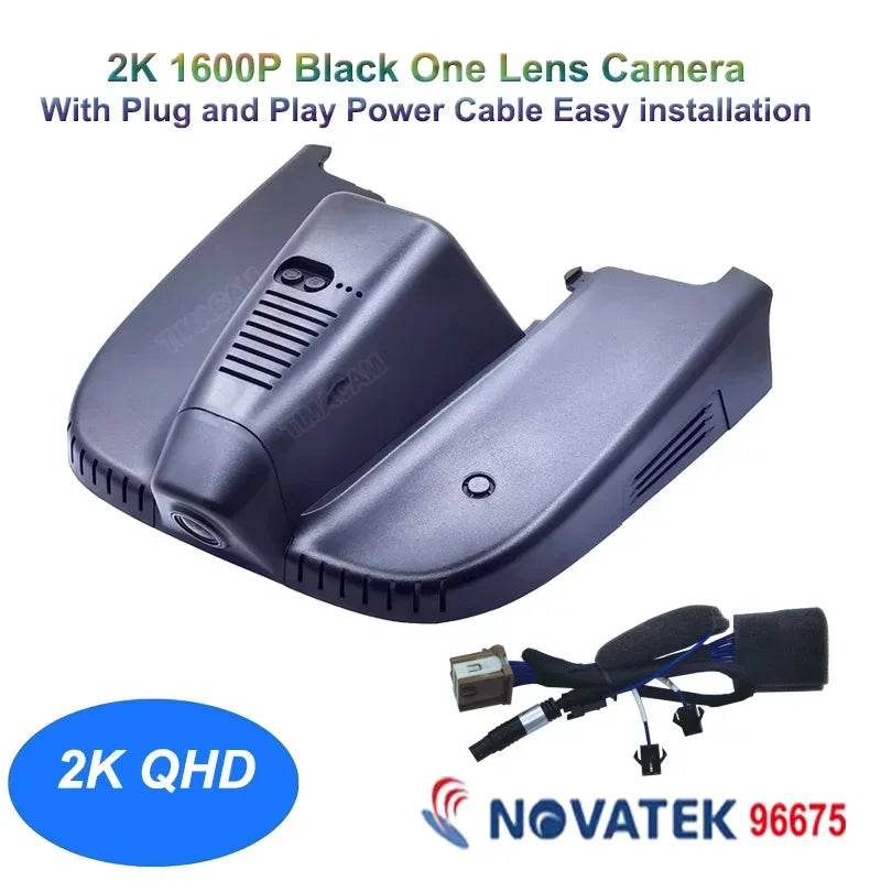 TIMACAM 4K Dash Cam 2K Car DVR Camera for ALFA ROMEO Stelvio Quadrifoglio Giulia Quadrifoglio GTA Veloce 2016-2023 Easy Install