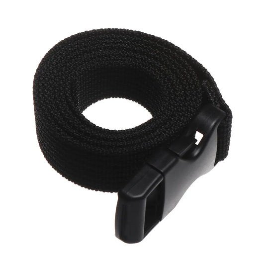 Color: Black - 0.5-3M Black Durable Nylon Travel Tied Cargo Tie - Premium Interior Accessories from NoEnName_Null - Just $5.99! Shop now at Rapidvehicles