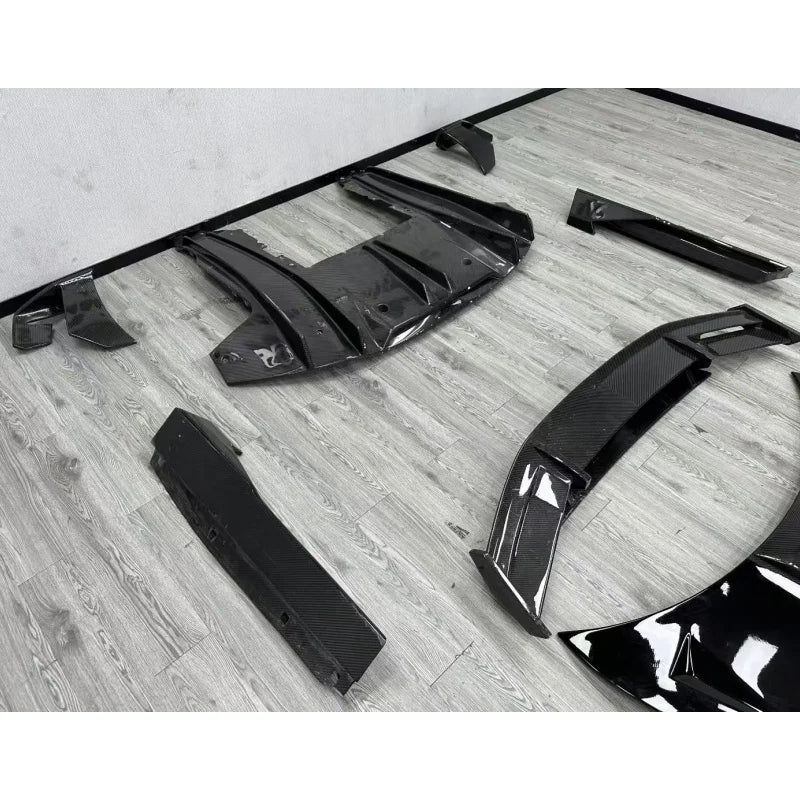 Used for McLaren GT Modification PRO Small Surround Carbon Fiber Body Kit Diffuser Side Skirts Rear Spoiler Hood