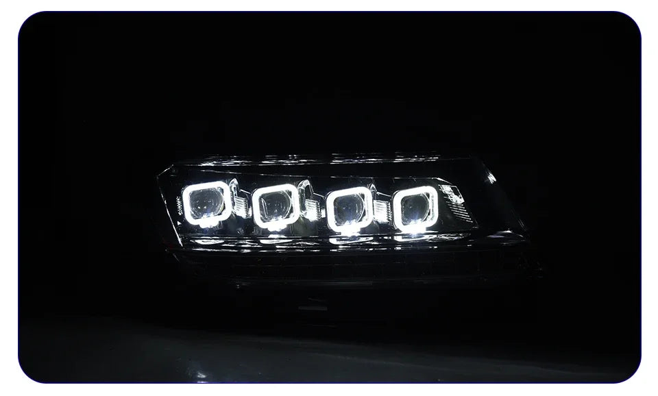 Car Front Lamps for VW Tiguan L 2017-2021 LED Auto Headlights Assembly Upgrade Bugatti Style 4 Projector Lens Accessories