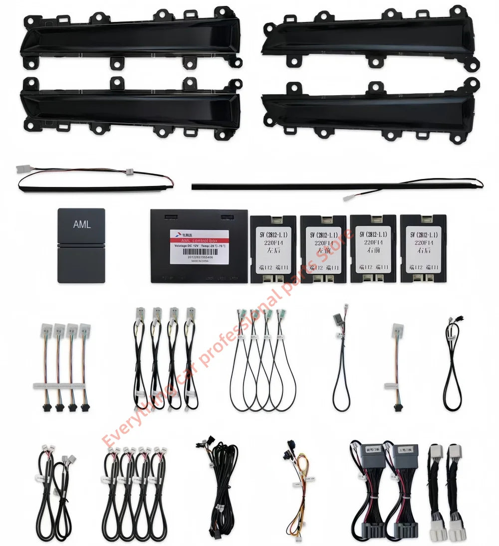 Car 64-color Dynamic Ambient light for Honda Civic Door LED LCD Trim Interior light modification Button APP control mode