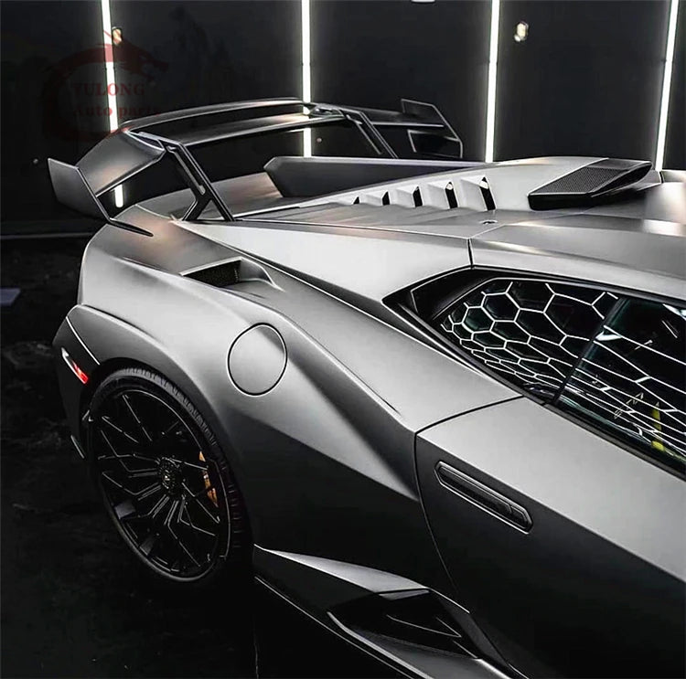 New product STO style hot pressed dry carbon fiber body kit front bumper rear bumper cover for Lamborghini Huracan LP580 LP610