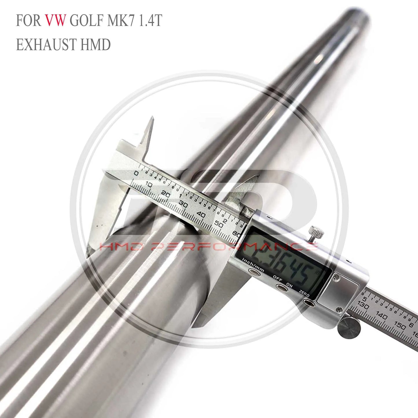 Stainless Steel Performance Catback For Volkswagen golf MK7 1.4T HMD Exhaust System Auto Modified Valve Muffler