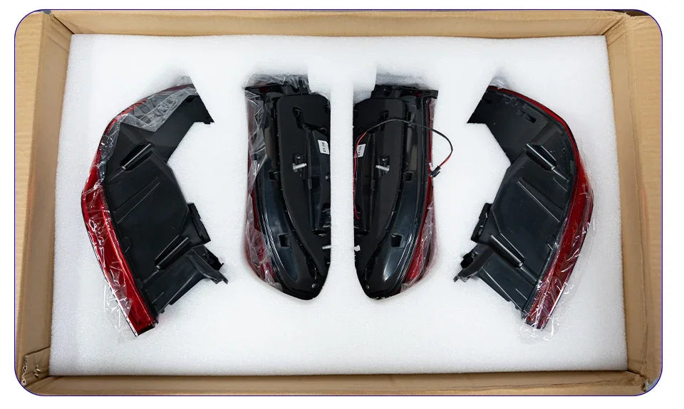 Upgraded Through Taillights Accessories for BMW 7 Series F01 F02 G11 G12 730Li 740Li 750Li 2008-2019 LED Car Taillights Assembly