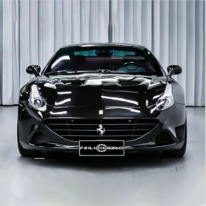 FLDZ New Arrival California T Style Carbon Fiber Small Headlight Assembly Body Kit Suitable for Ferrari California 2009-2012