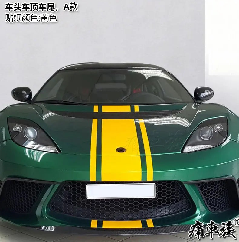 Car sticker FOR lotus Evora 410 Exige sports car decoration modification parallel line Decal fashionable sports film accessories