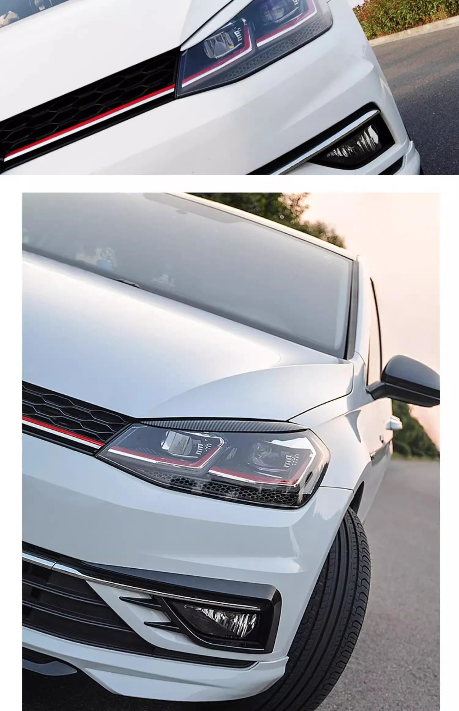 Headlight for Volkswagen vw Golf 7.5 14-20 Modified LED Head Lamp Dynamic Signal Lens Automotive Accessories