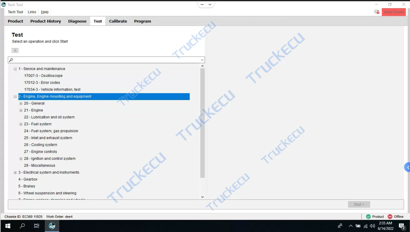 Diesel Engines, 88890180/88890200 diagnostic for volvo trucks excavators