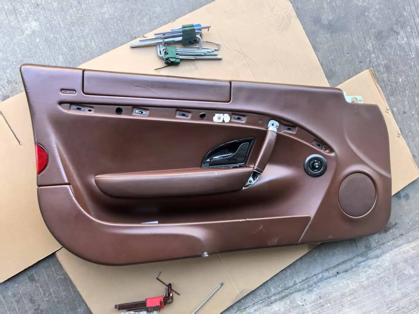 Maserati GranTurismo GranCabrio MC Stradale GTS Tuning Modified Carbon Fiber Door top trim