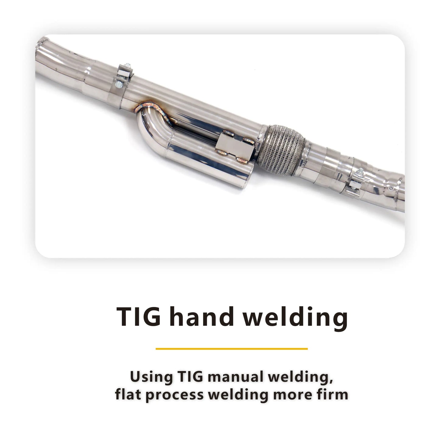 HMD Stainless Steel Exhaust System Performance Catback Is Suitable For 2024+ Subaru WRX 2.4T Car Muffler