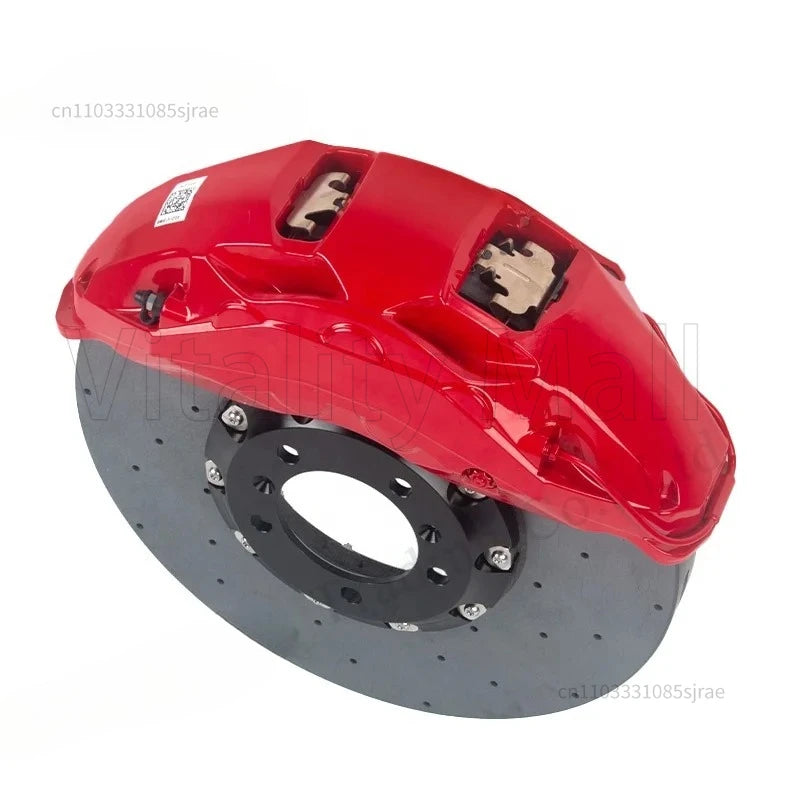 FULL SET 10n carbon ceramic brake disc with brake caliper kit for front 400/420mm Honda civic Porsche Macan Suzuki sx4 Mazda cx5