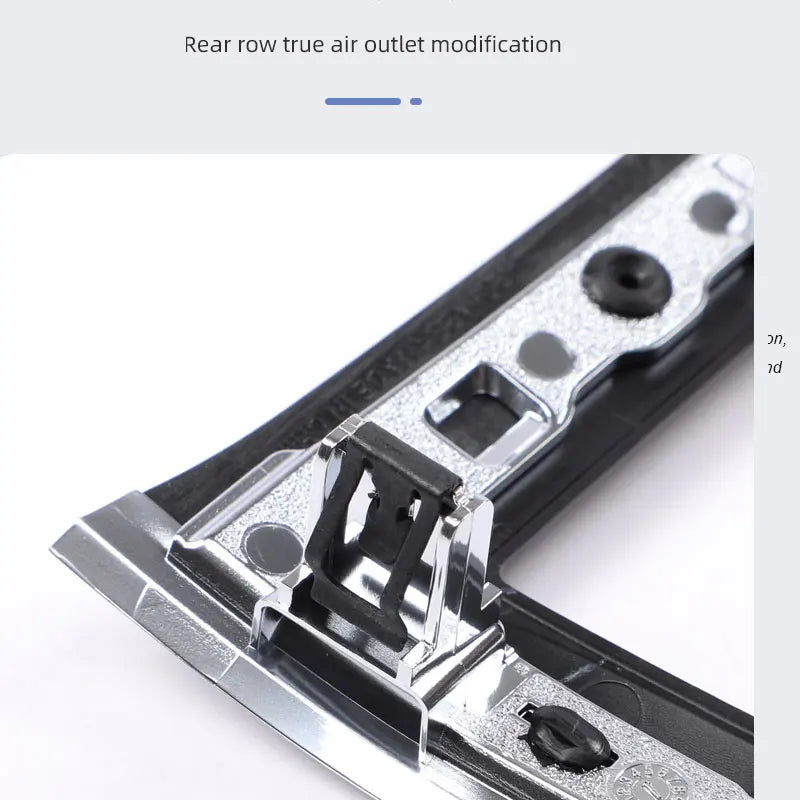 Car accessories For Volvo XC60XC90S60V60V90S 90 rear exhaust air outlet touch screen cold air hot air air conditioning