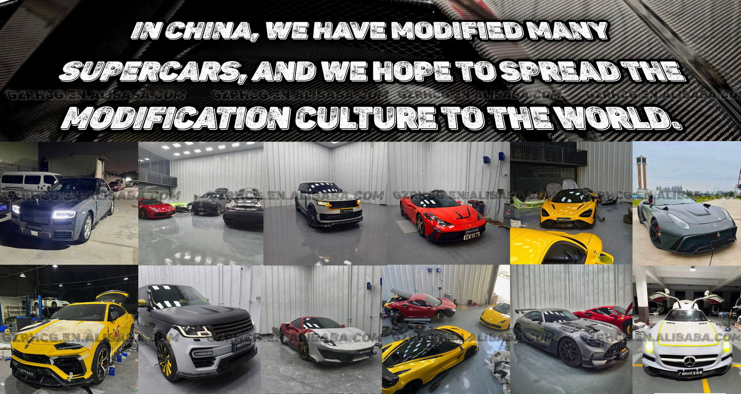 suitable for  McLaren GT Upgrade Dry Carbon Fiber Rear Spoiler